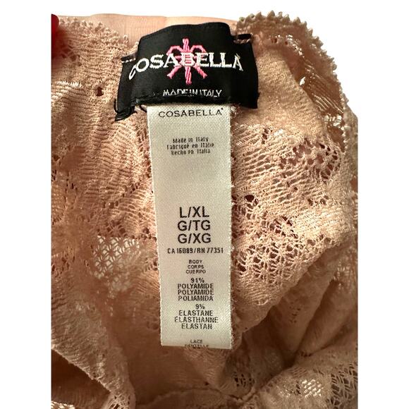 Cosabella Never Say Never Comfie Thong - L/XL (NWOT) - Beige - Picture 6 of 6